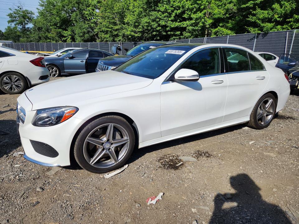 Продажа на аукционе авто 2017 Mercedes-benz C, vin: 55SWF4KBXHU183465, номер лота: 55878266