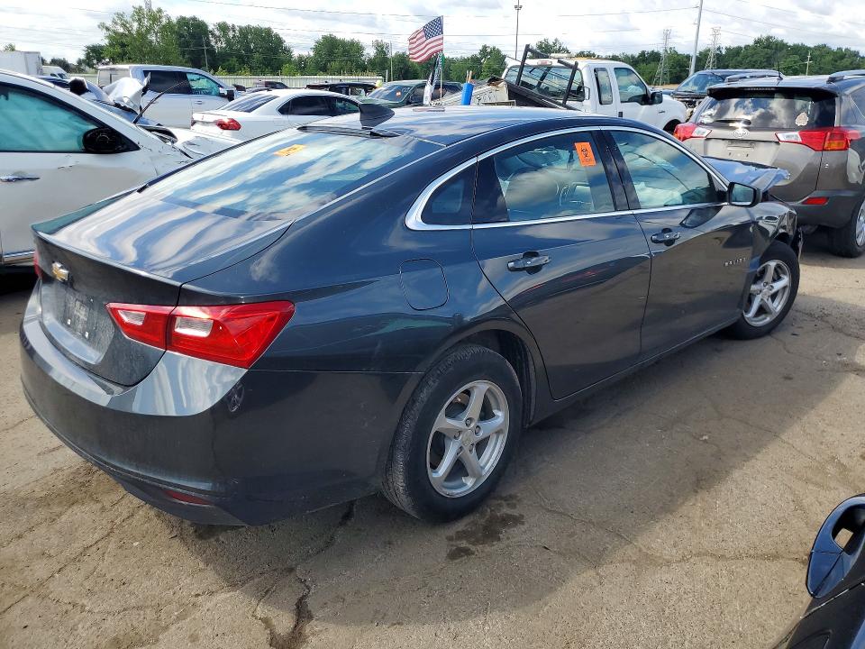 57681976 :رقم المزاد ، 1G1ZC5ST7JF155221 vin ، 2018 Chevrolet Malibu مزاد بيع