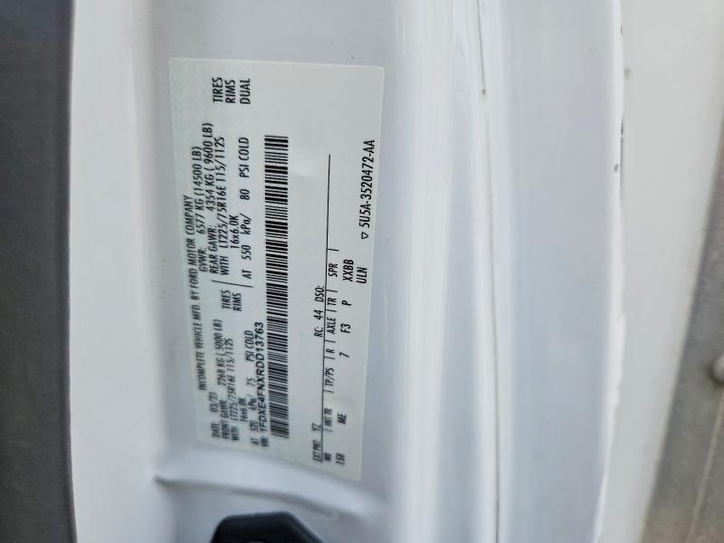 56514986 :رقم المزاد ، 1FDXE4FNXRDD13763 vin ، 2024 Ford Econoline مزاد بيع