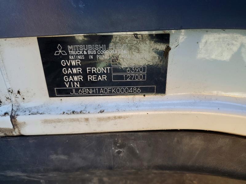 2015 Mifu Fe მანქანა იყიდება აუქციონზე, vin: JL6BNH1A0FK000486, აუქციონის ნომერი: 57423946