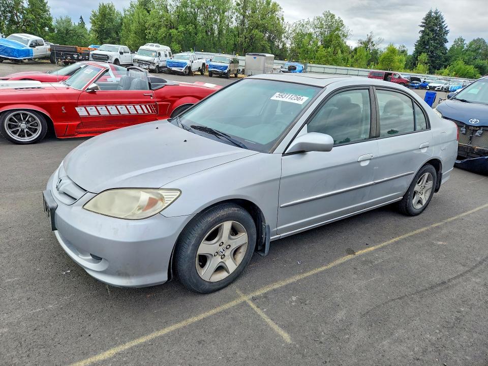 Продаж на аукціоні авто 2004 Honda Civic, vin: 2HGES26784H527769, номер лоту: 59311256