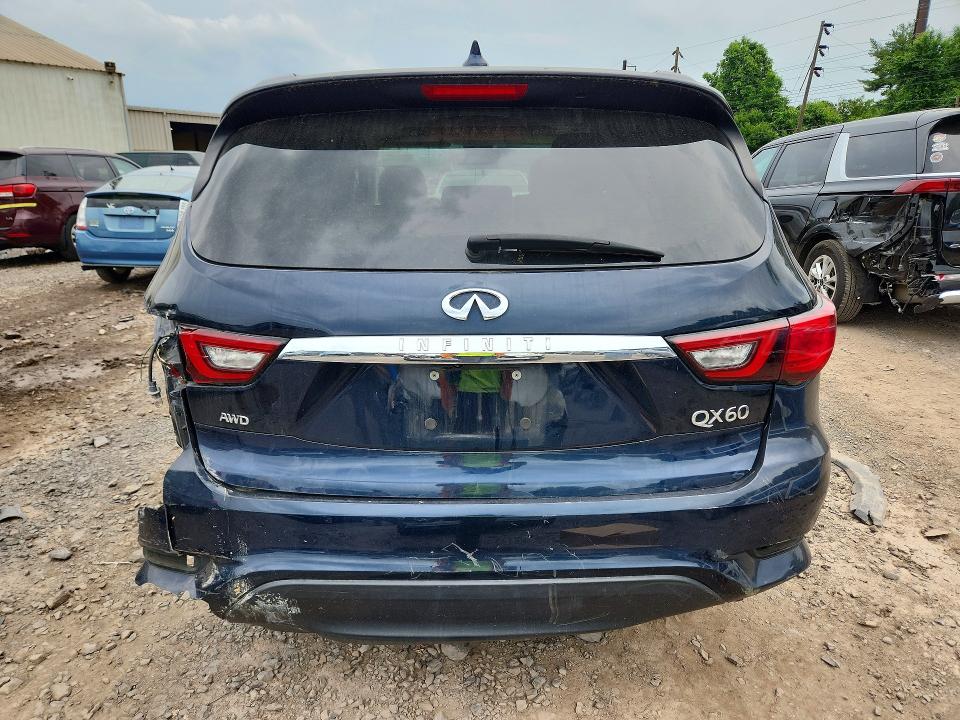 55503936 :رقم المزاد ، 5N1DL0MM7LC517686 vin ، 2020 Infiniti Qx60 مزاد بيع