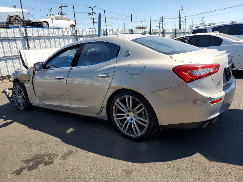 Продажа на аукционе авто 2014 Maserati Ghibli, vin: ZAM57RTA3E1086525, номер лота: 58900606