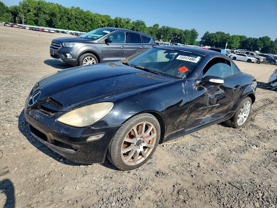 2006 Mercedes-benz Slk მანქანა იყიდება აუქციონზე, vin: WDBWK56F36F114026, აუქციონის ნომერი: 55843486