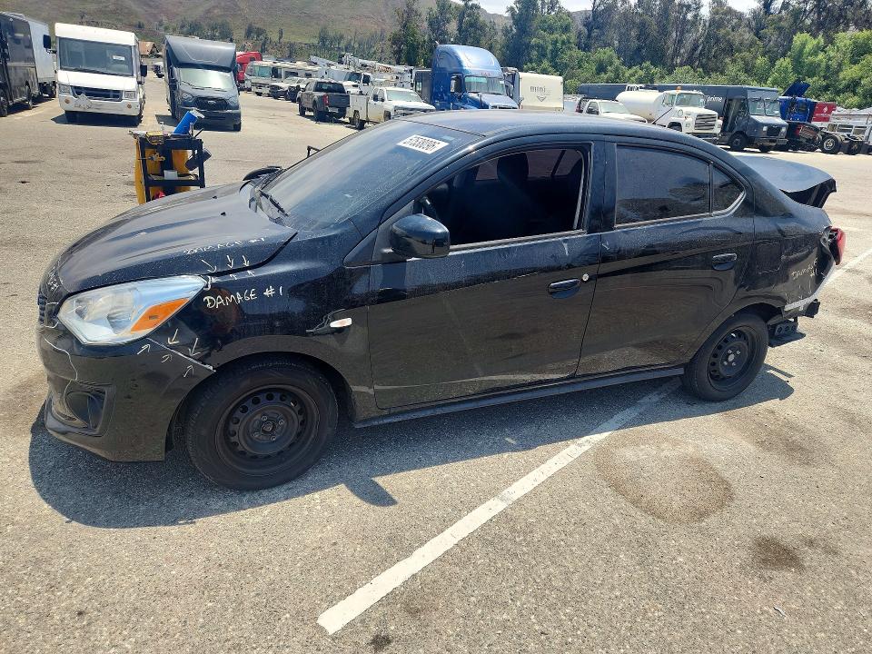 Продажа на аукционе авто 2020 Mitsubishi Mirage, vin: ML32F3FJ6LHF06100, номер лота: 57538096