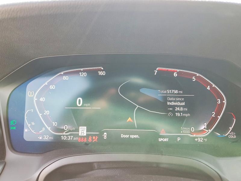 57092236 :رقم المزاد ، WBA5R1C02LFH80114 vin ، 2020 Bmw 330i مزاد بيع