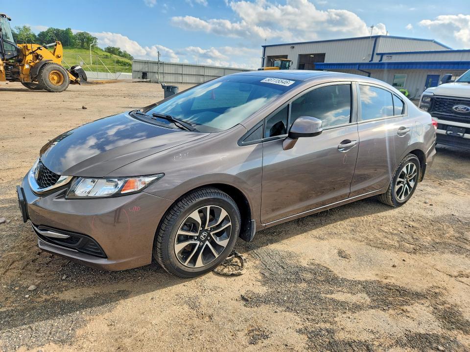 Продаж на аукціоні авто 2013 Honda Civic, vin: 19XFB2F83DE050451, номер лоту: 56115546
