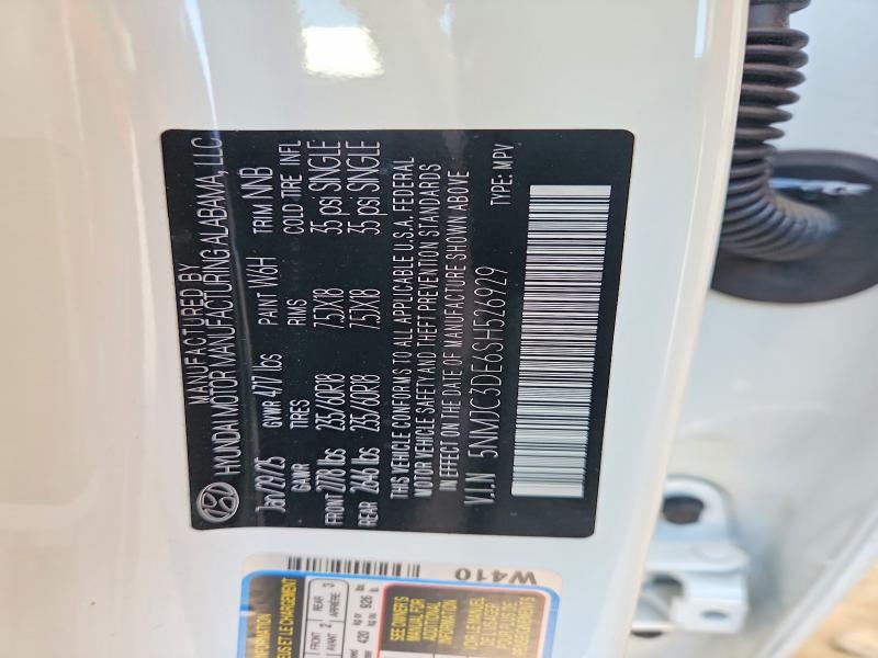 2025 Hyundai Tucson მანქანა იყიდება აუქციონზე, vin: 5NMJC3DE6SH526929, აუქციონის ნომერი: 57776166