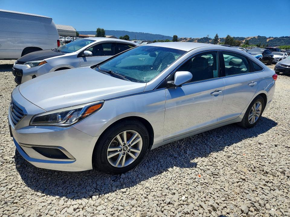 Auction sale of the 2017 Hyundai Sonata, vin: 5NPE24AF5HH459405, lot number: 56187716
