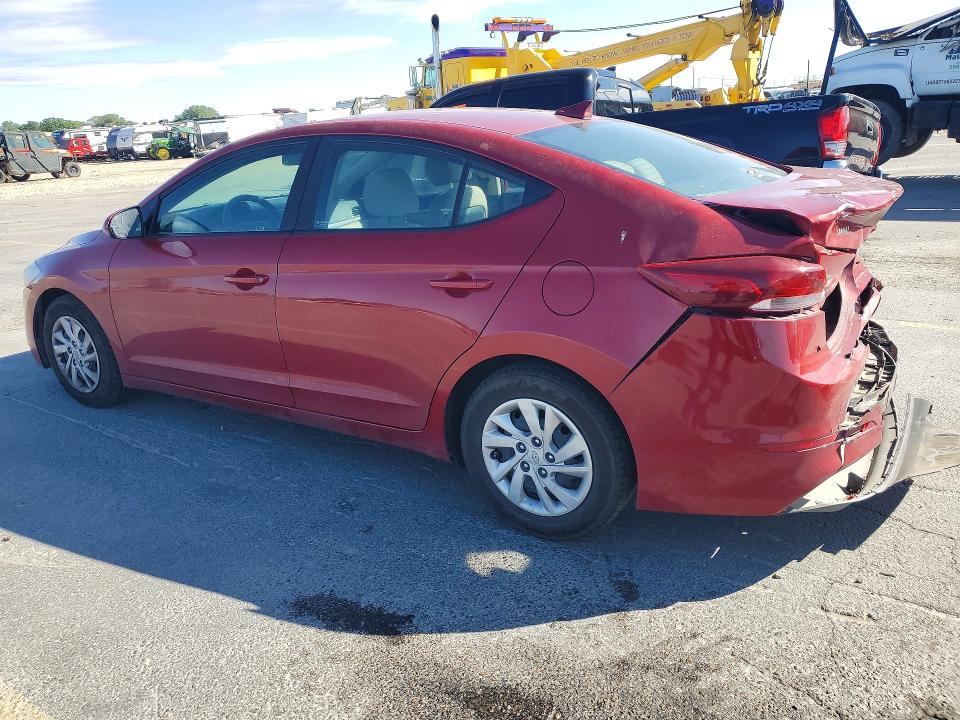 2017 Hyundai Elantra მანქანა იყიდება აუქციონზე, vin: KMHD74LF2HU390362, აუქციონის ნომერი: 56712376