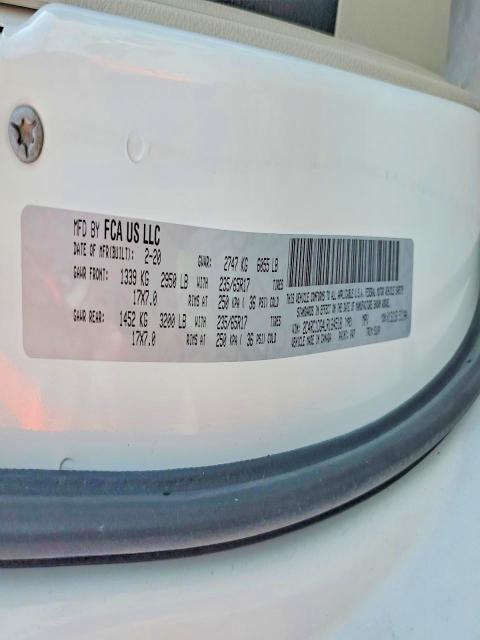 55654806 :رقم المزاد ، 2C4RC1DG4LR164518 vin ، 2020 Chrysler Voyager مزاد بيع