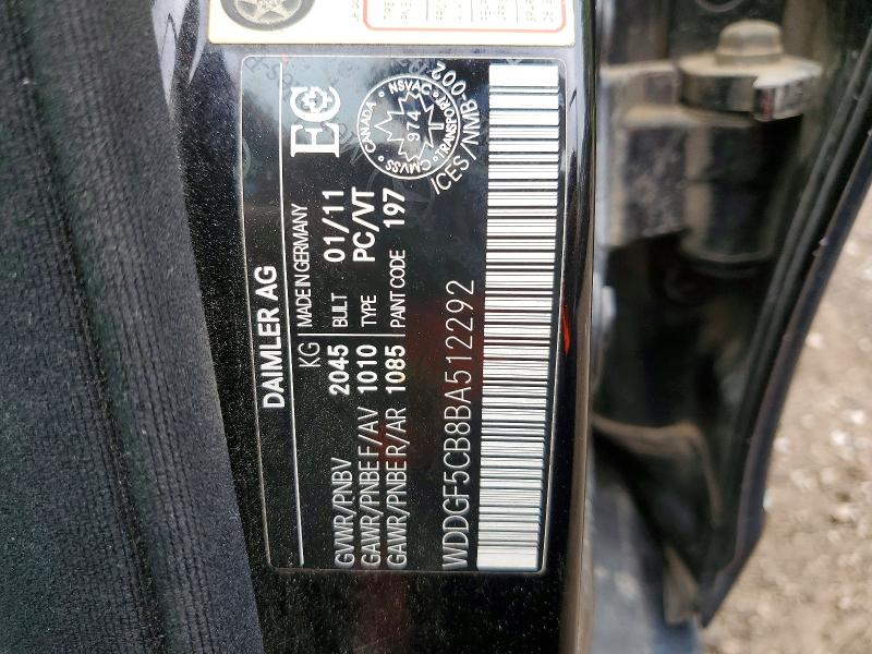 Продажа на аукционе авто 2011 Mercedes-benz C, vin: WDDGF5CB8BA512292, номер лота: 57432276