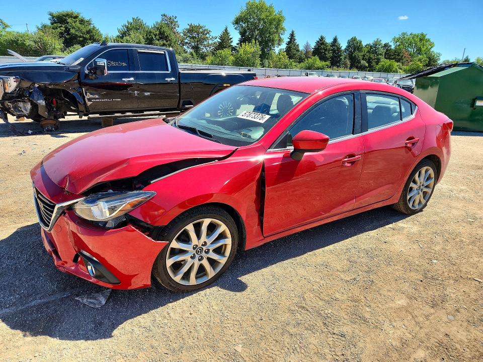 Auction sale of the 2014 Mazda 3, vin: JM1BM1V36E1107867, lot number: 57873376