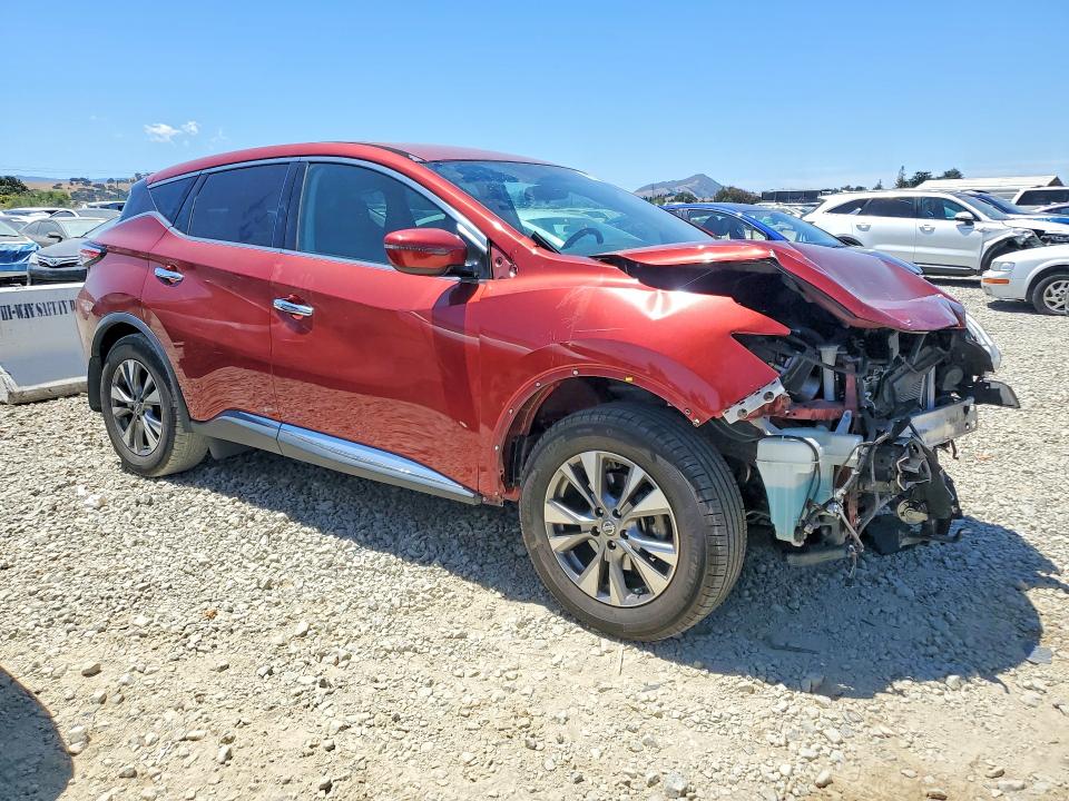 59218716 :رقم المزاد ، 5N1AZ2MG6HN169558 vin ، 2017 Nissan Murano مزاد بيع