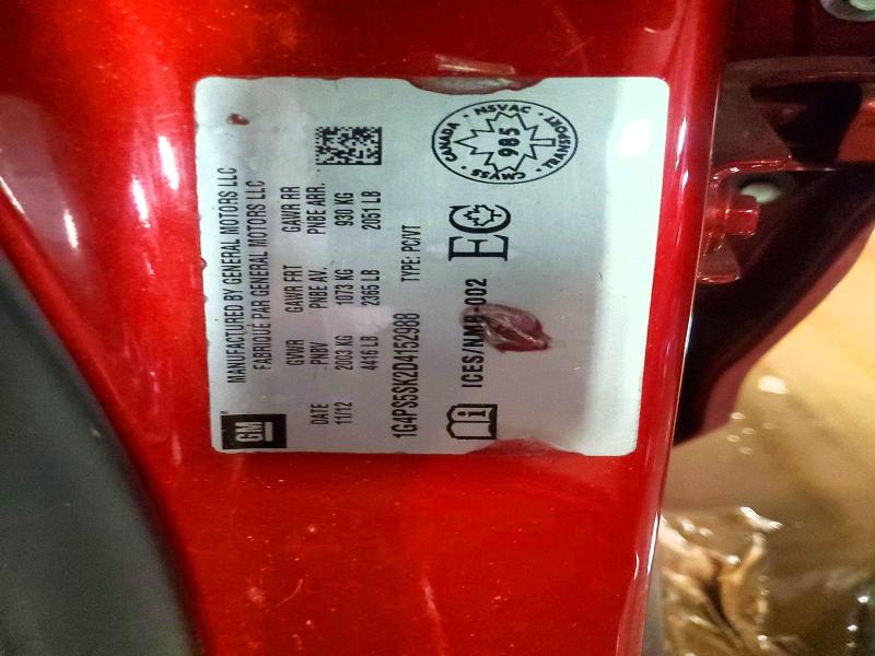 Aukcja sprzedaży 2013 Buick Verano, vin: 1G4PS5SK2D4152988, numer aukcji: 56647856