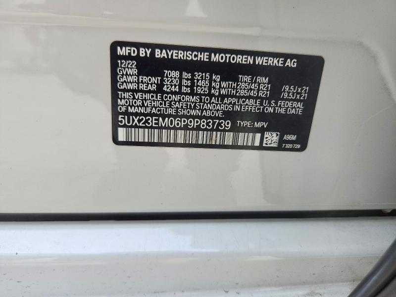 Продажа на аукционе авто 2023 Bmw X7, vin: 5UX23EM06P9P83739, номер лота: 56043696
