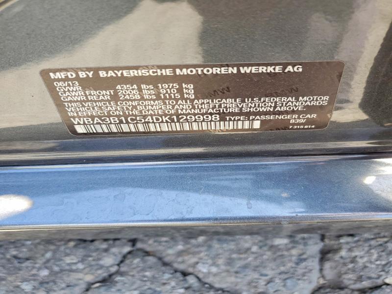 Aukcja sprzedaży 2013 Bmw 320, vin: WBA3B1C54DK129998, numer aukcji: 56188336