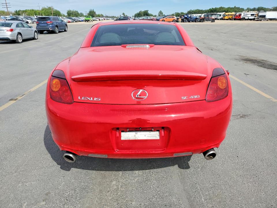 Aukcja sprzedaży 2005 Lexus Sc, vin: JTHFN48Y350064293, numer aukcji: 57544306