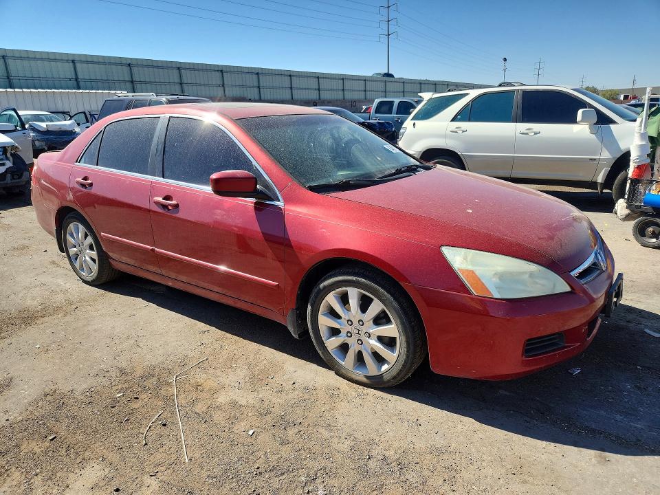 2007 Honda Accord მანქანა იყიდება აუქციონზე, vin: 1HGCM66557A065956, აუქციონის ნომერი: 54511256