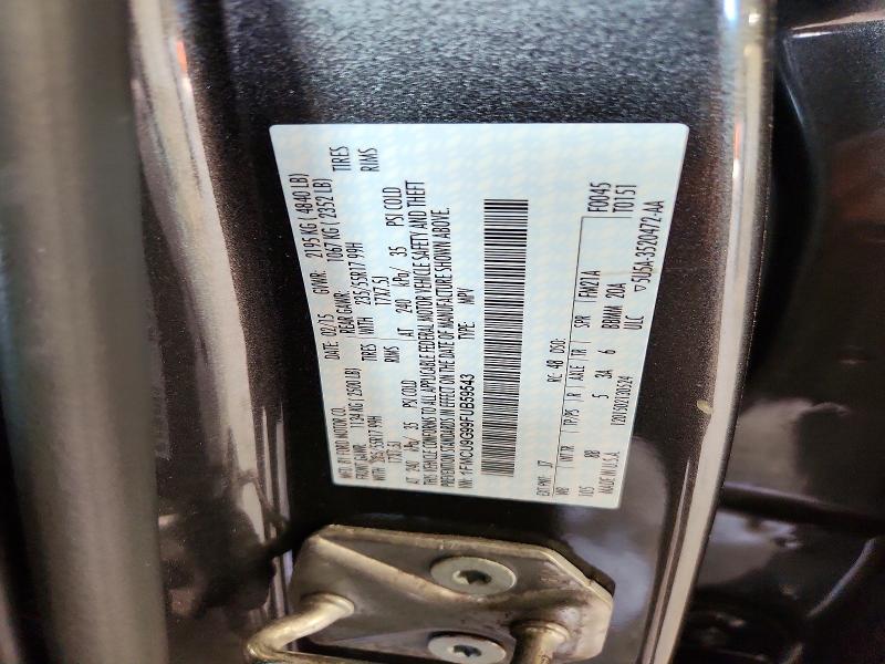 Продаж на аукціоні авто 2015 Ford Escape, vin: 1FMCU9G99FUB59543, номер лоту: 57713896