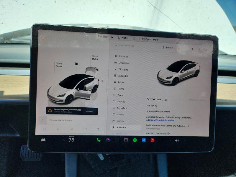 Продаж на аукціоні авто 2022 Tesla Model 3, vin: 5YJ3E1EA8NF290101, номер лоту: 56864586