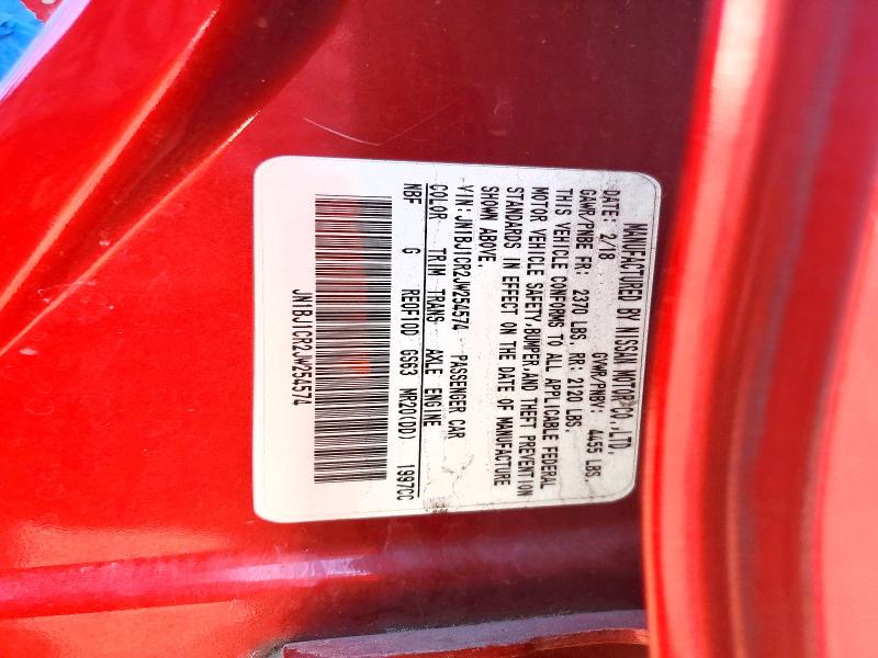 Aukcja sprzedaży 2018 Nissan Rogue Sport, vin: JN1BJ1CR2JW254574, numer aukcji: 58400666