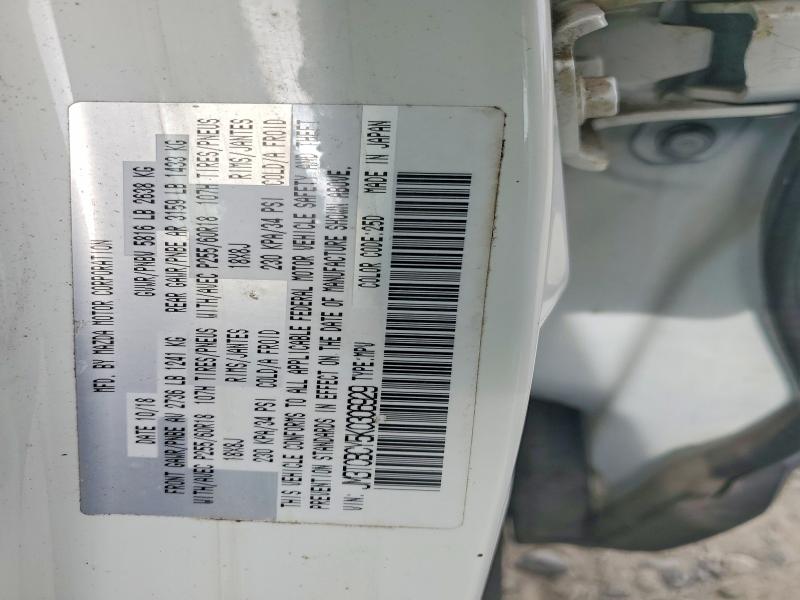Продаж на аукціоні авто 2019 Mazda Cx-9, vin: JM3TCBCY5K0306929, номер лоту: 58655496