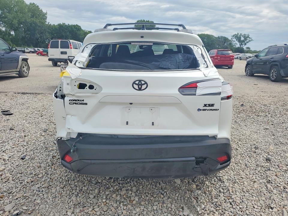 2025 Toyota Corolla Cross Hybrid მანქანა იყიდება აუქციონზე, vin: 7MUFBABG0SV088302, აუქციონის ნომერი: 58098176