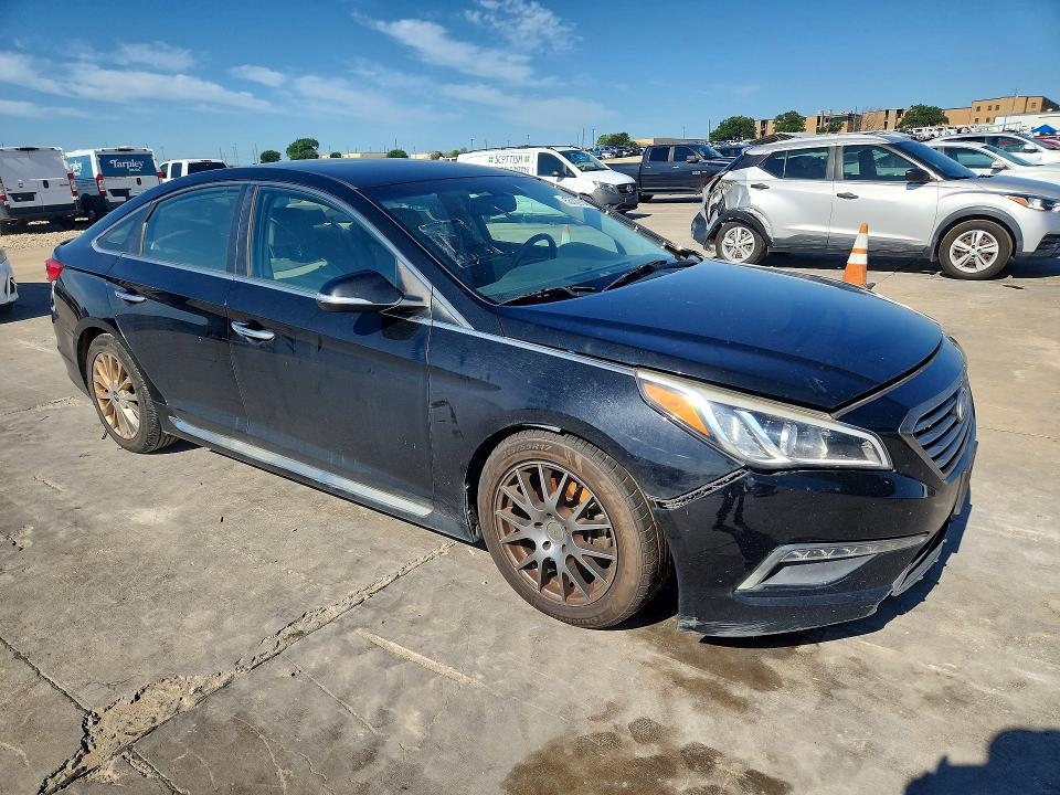 2015 Hyundai Sonata მანქანა იყიდება აუქციონზე, vin: 5NPE34AFXFH233340, აუქციონის ნომერი: 55729146