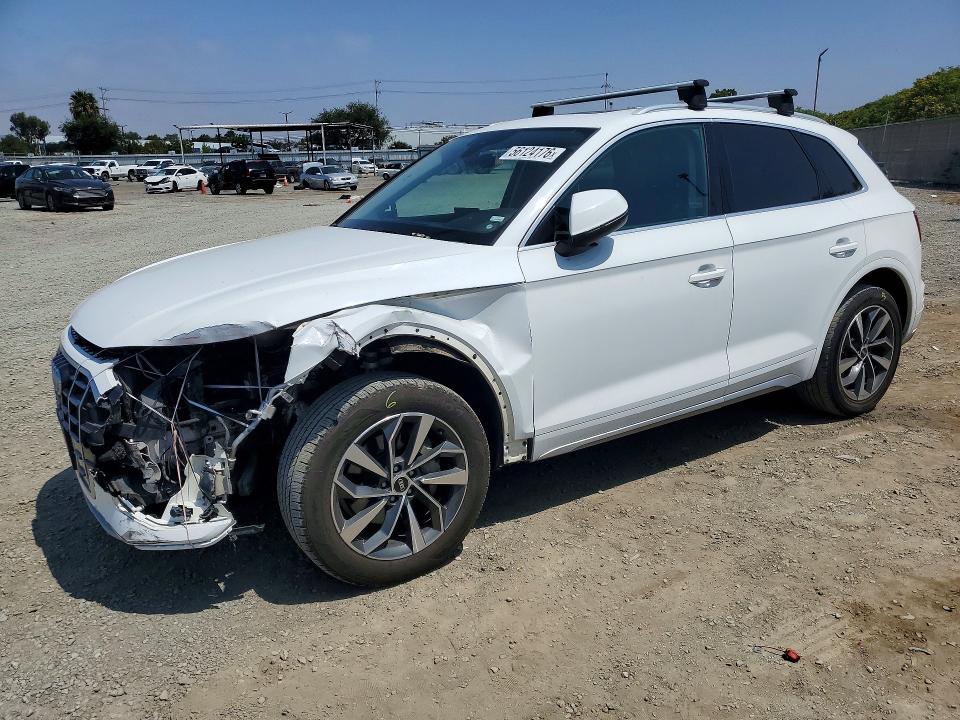 Продаж на аукціоні авто 2021 Audi Q5, vin: WA1BAAFY9M2019448, номер лоту: 56124176