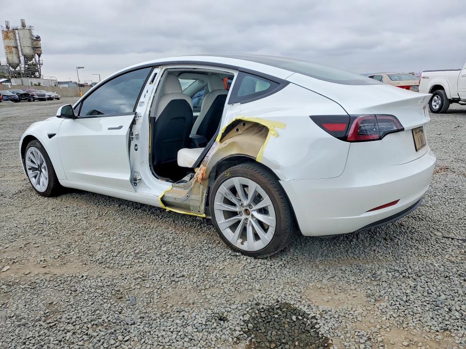 Aukcja sprzedaży 2022 Tesla Model 3, vin: 5YJ3E1EA6NF154968, numer aukcji: 57087046