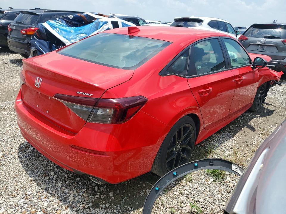 57709666 :رقم المزاد ، 2HGFE2F54SH579424 vin ، 2025 Honda Civic مزاد بيع