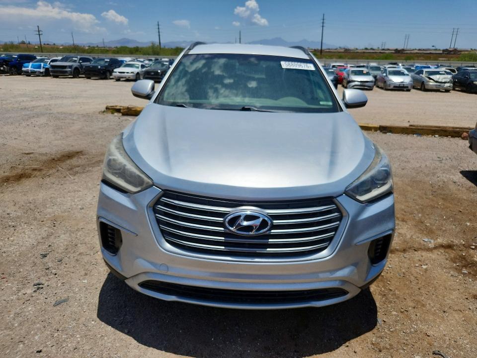 Продажа на аукционе авто 2017 Hyundai Santa Fe, vin: KM8SM4HF0HU205265, номер лота: 58809676