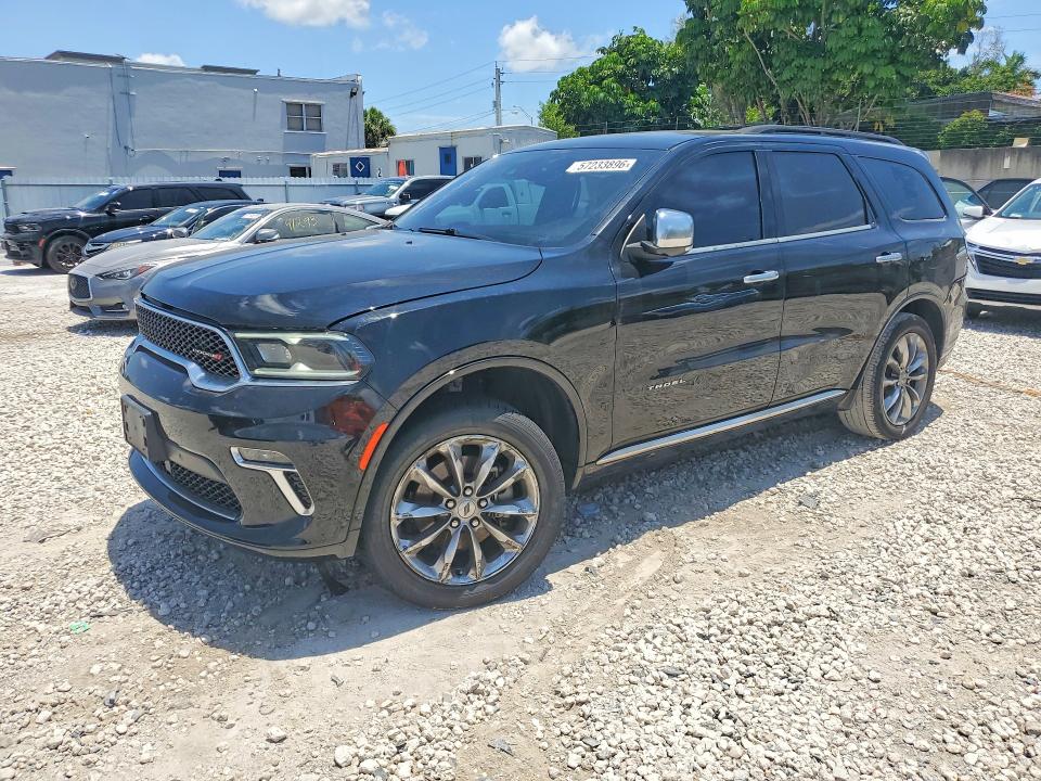 2022 Dodge Durango მანქანა იყიდება აუქციონზე, vin: 1C4SDHET8NC198170, აუქციონის ნომერი: 57233896
