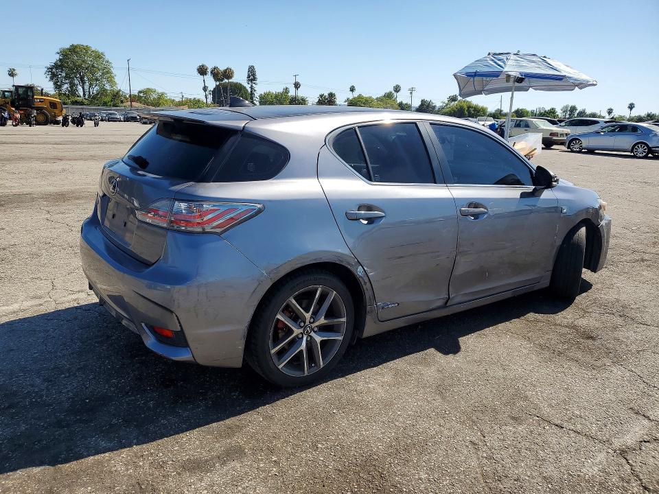 Aukcja sprzedaży 2016 Lexus Ct, vin: JTHKD5BH8G2274072, numer aukcji: 58598066