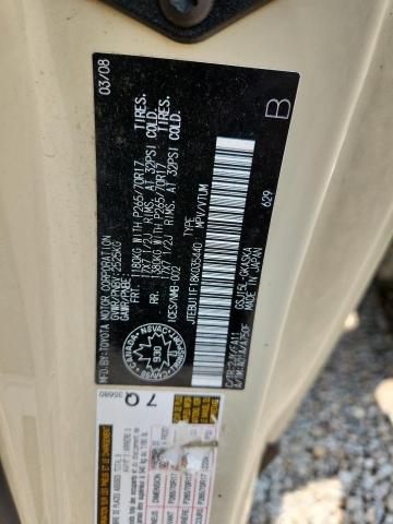 2008 Toyota Fj Cruiser მანქანა იყიდება აუქციონზე, vin: JTEBU11F18K035440, აუქციონის ნომერი: 56087896