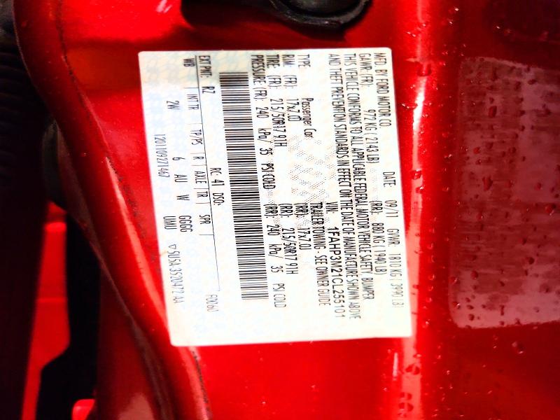 Продажа на аукционе авто 2012 Ford Focus, vin: 1FAHP3M21CL255101, номер лота: 56255236