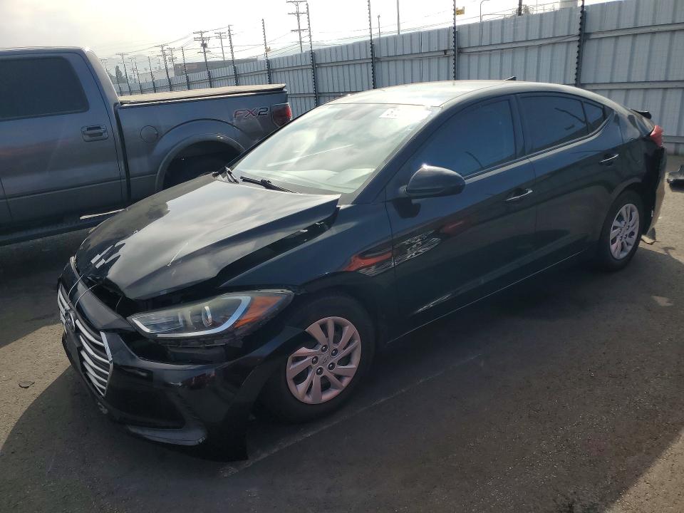 57269646 :رقم المزاد ، 5NPD74LF9HH091806 vin ، 2017 Hyundai Elantra مزاد بيع