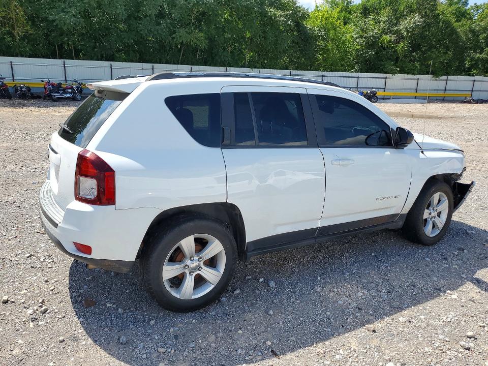 2016 Jeep Compass მანქანა იყიდება აუქციონზე, vin: 1C4NJCBA4GD553733, აუქციონის ნომერი: 58317266