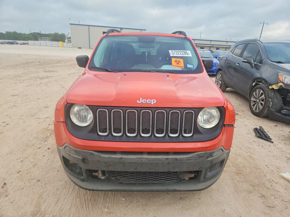 Продажа на аукционе авто 2016 Jeep Renegade, vin: ZACCJAAT8GPD43510, номер лота: 57222286