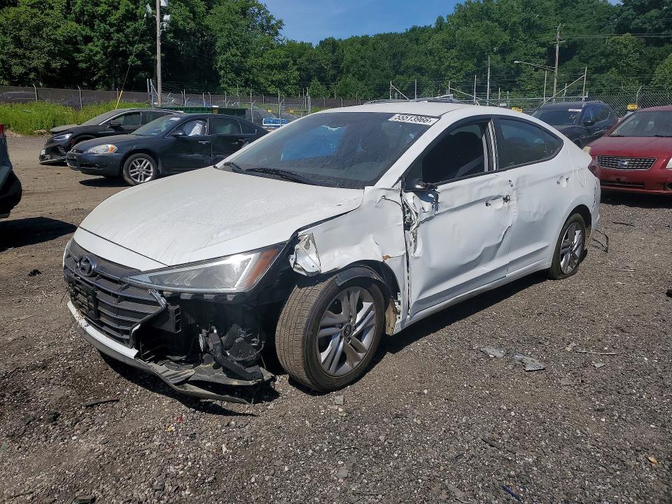 55513966 :رقم المزاد ، 5NPD84LF4LH631455 vin ، 2020 Hyundai Elantra مزاد بيع