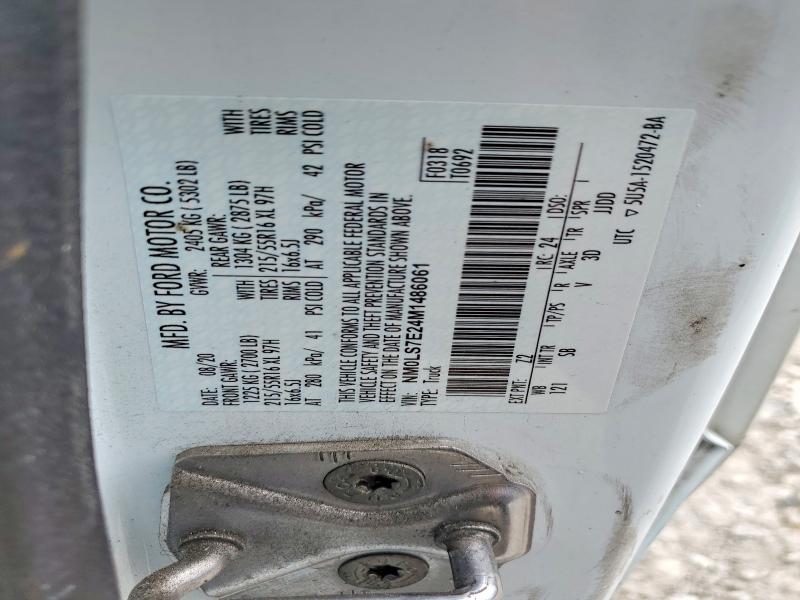 2021 Ford Transit Connect მანქანა იყიდება აუქციონზე, vin: NM0LS7E24M1486061, აუქციონის ნომერი: 56471726
