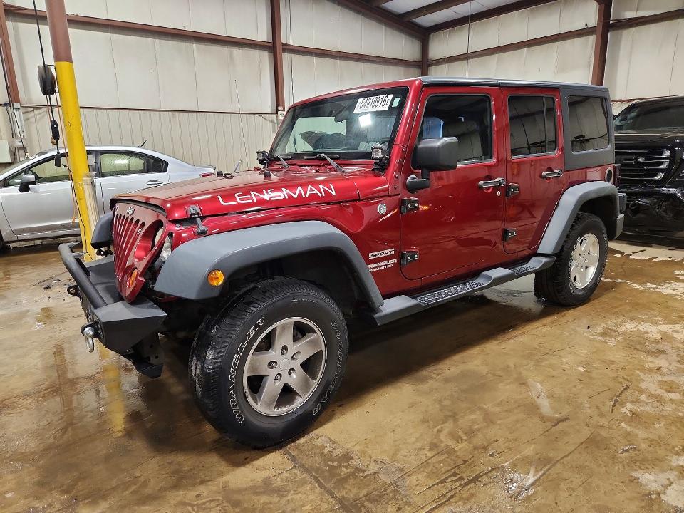 Продажа на аукционе авто 2013 Jeep Wrangler Unlimited, vin: 1C4BJWDGXDL609780, номер лота: 54919916