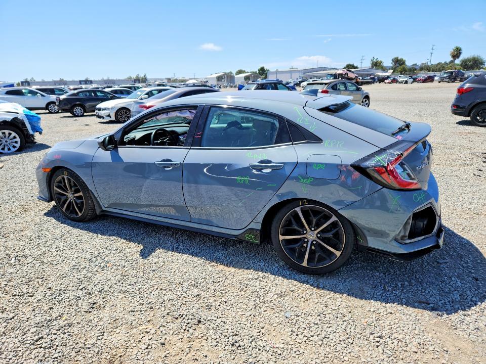 Продаж на аукціоні авто 2021 Honda Civic, vin: SHHFK7G49MU204128, номер лоту: 57081716