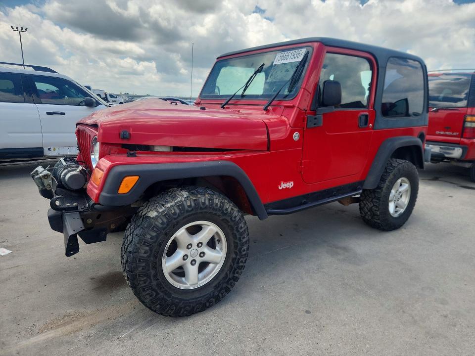Продажа на аукционе авто 2006 Jeep Wrangler, vin: 1J4FA39S86P759115, номер лота: 56661936