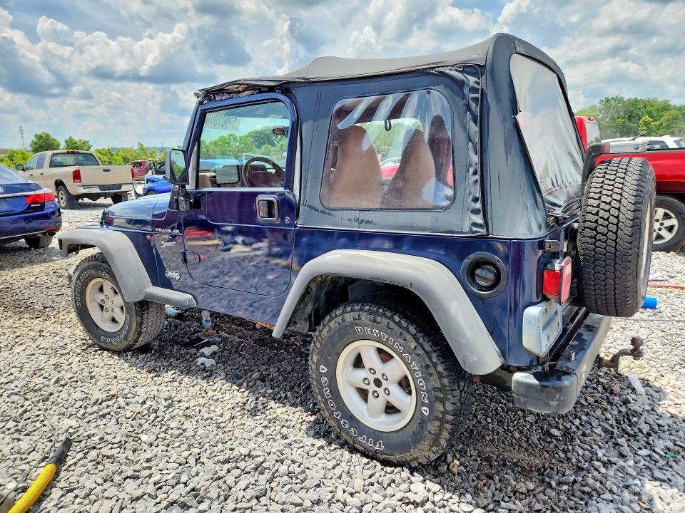 Продажа на аукционе авто 2001 Jeep Wrangler / Tj, vin: 1J4FA49S11P355488, номер лота: 57007046
