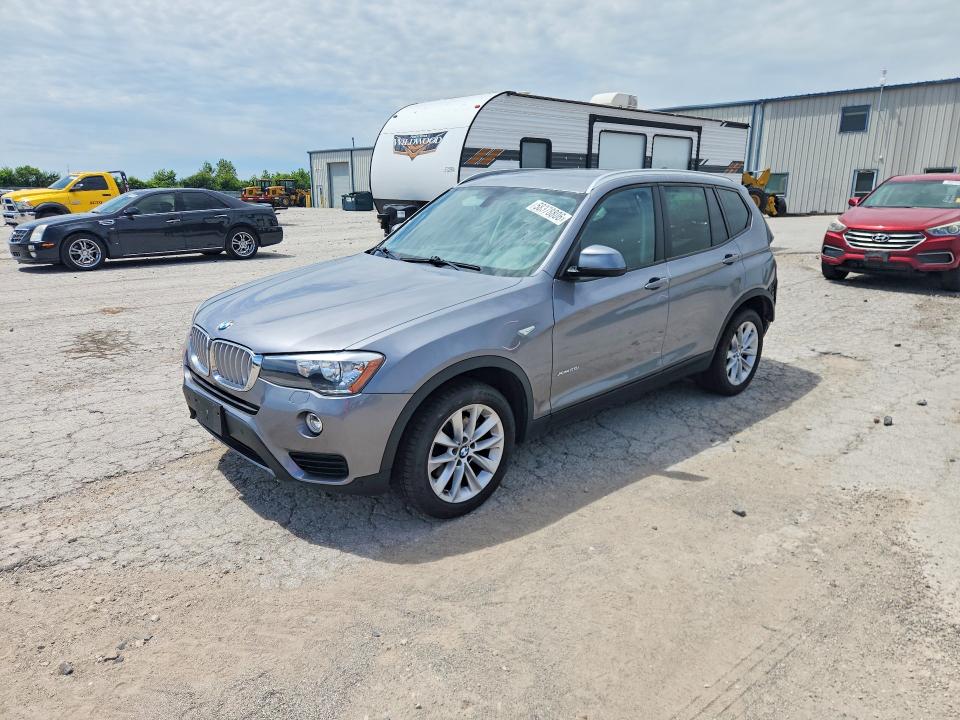 58378806 :رقم المزاد ، 5UXWX9C52F0D45851 vin ، 2015 Bmw X3 مزاد بيع