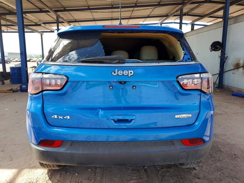 58824456 :رقم المزاد ، 3C4NJDBB0LT247910 vin ، 2020 Jeep Compass مزاد بيع