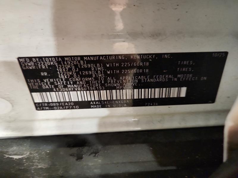 Aukcja sprzedaży 2025 Toyota Rav4, vin: 4T3D6RFV8SU196193, numer aukcji: 56694726