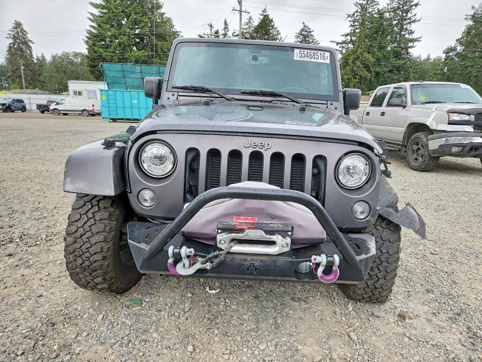 55468516 :رقم المزاد ، 1C4AJWAGXHL604939 vin ، 2017 Jeep Wrangler مزاد بيع